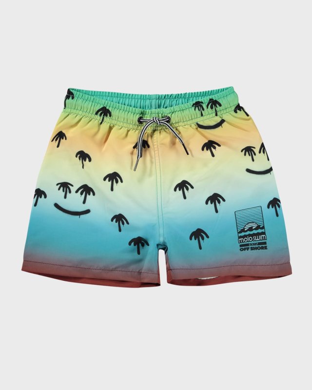 Boy's Niko Swim Trunks, Size 7-12