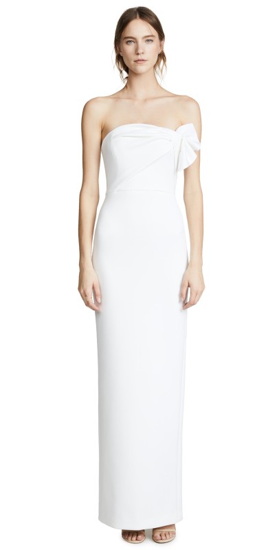 Black Halo Divina Gown Whip Cream
