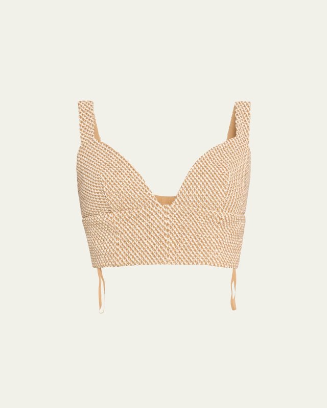 Castalia Knit Bra Top