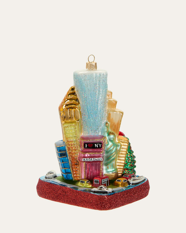 NYC Landscape Christmas Ornament