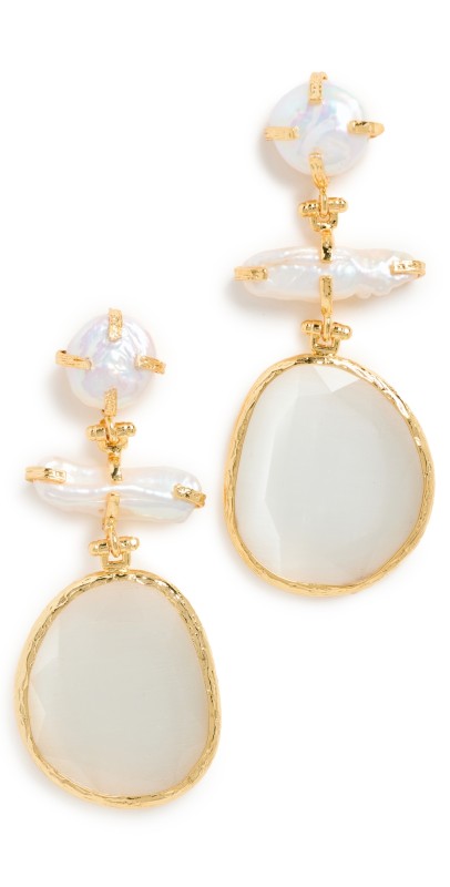 V. BELLAN Siena Earrings 18k Gold Plated