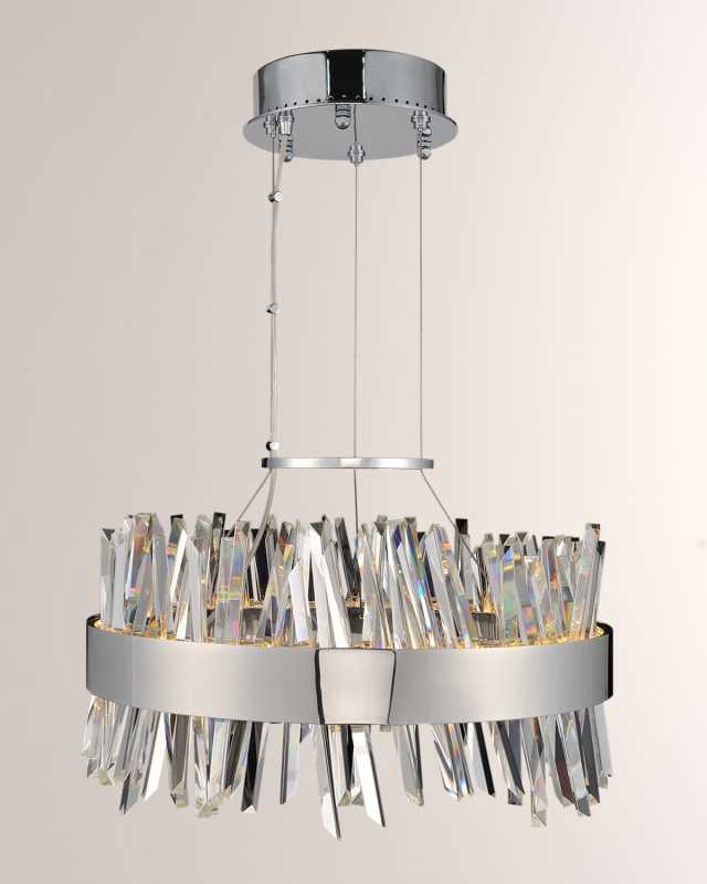 Glacier 20" LED Round Chandelier