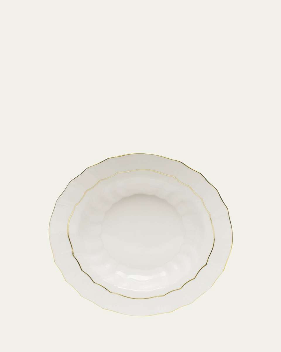 Golden Edge Soup Bowl, Large