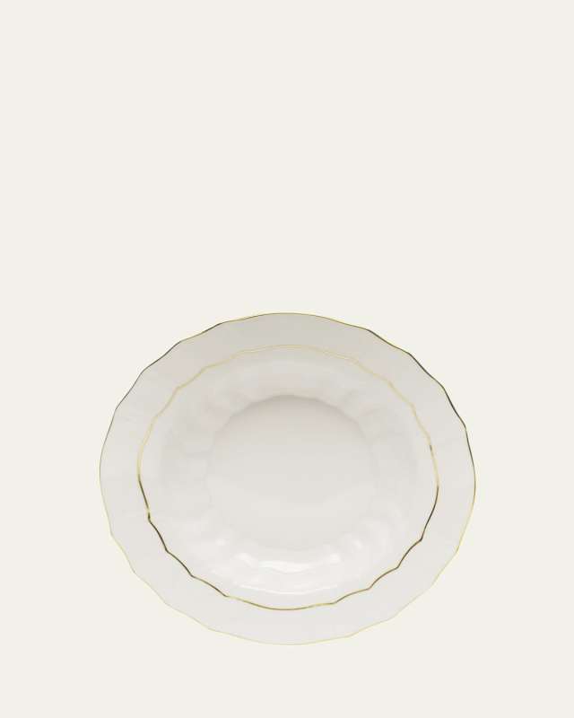 Golden Edge Soup Bowl, Large