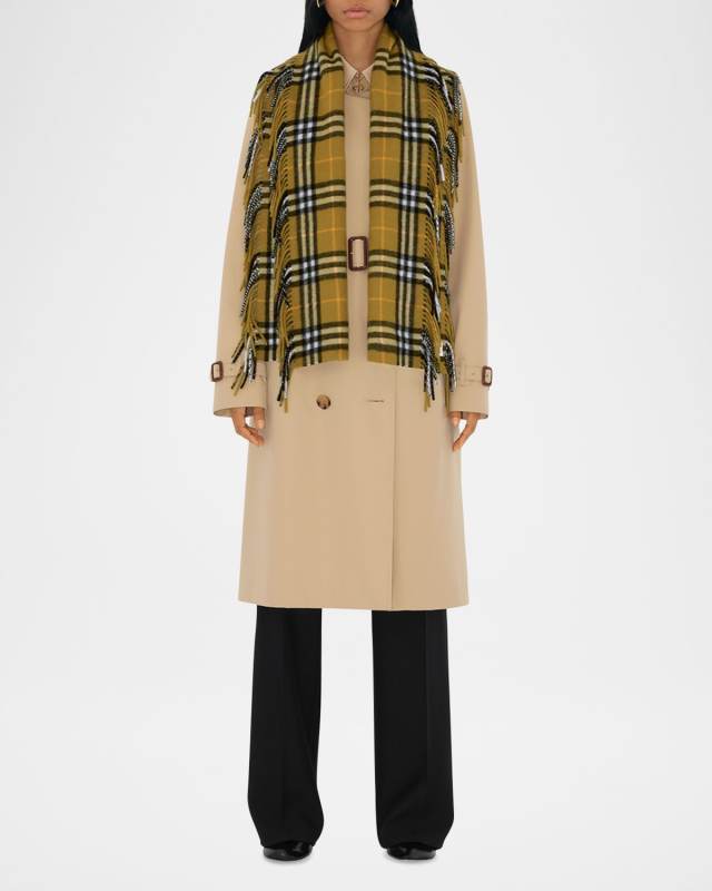 Check Happy Cashmere Scarf