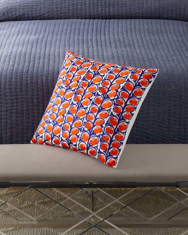 Sonia Decorative Pillow, 22"Sq.
