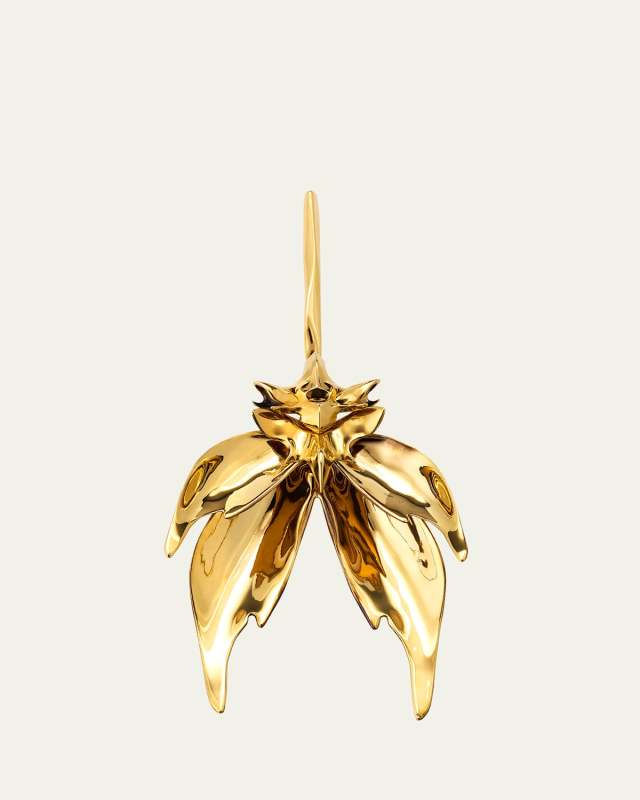 Dissected Orchid Stick Earring, Single