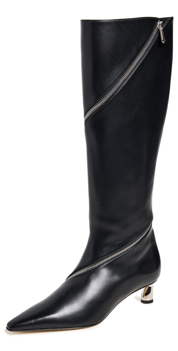 Paul Andrew Zippy Boots Soft Calf/Black