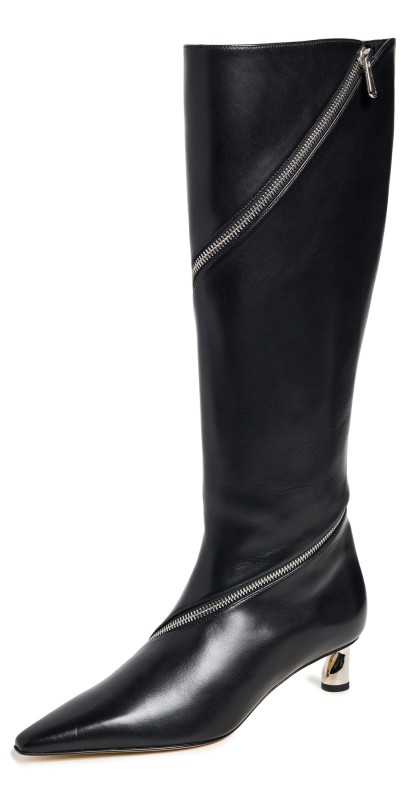 Paul Andrew Zippy Boots Soft Calf/Black