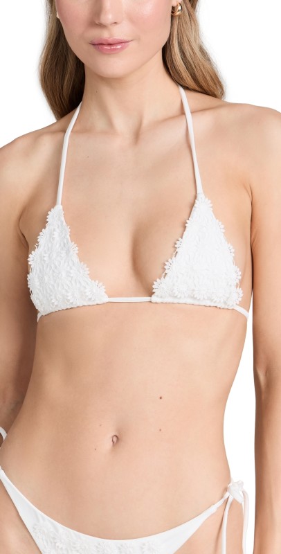 Peixoto Dahlia Bikini Top Daisy Dream