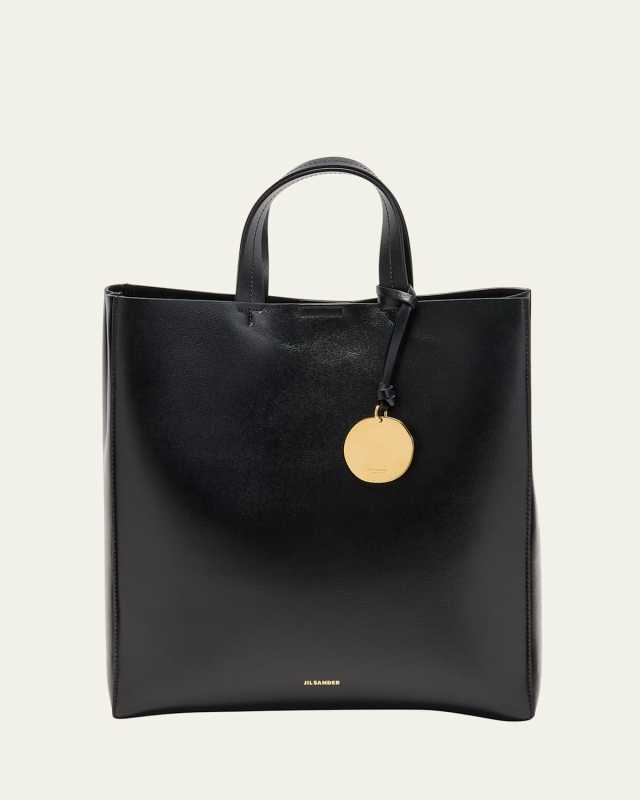 Bond Small Lambskin Leather Tote Bag