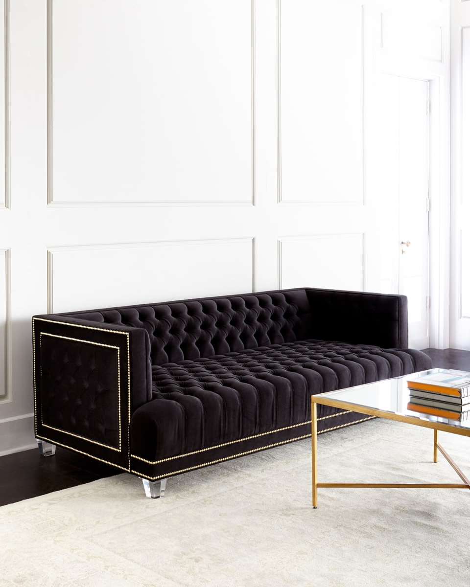 Grace Tufted Sofa, 86"
