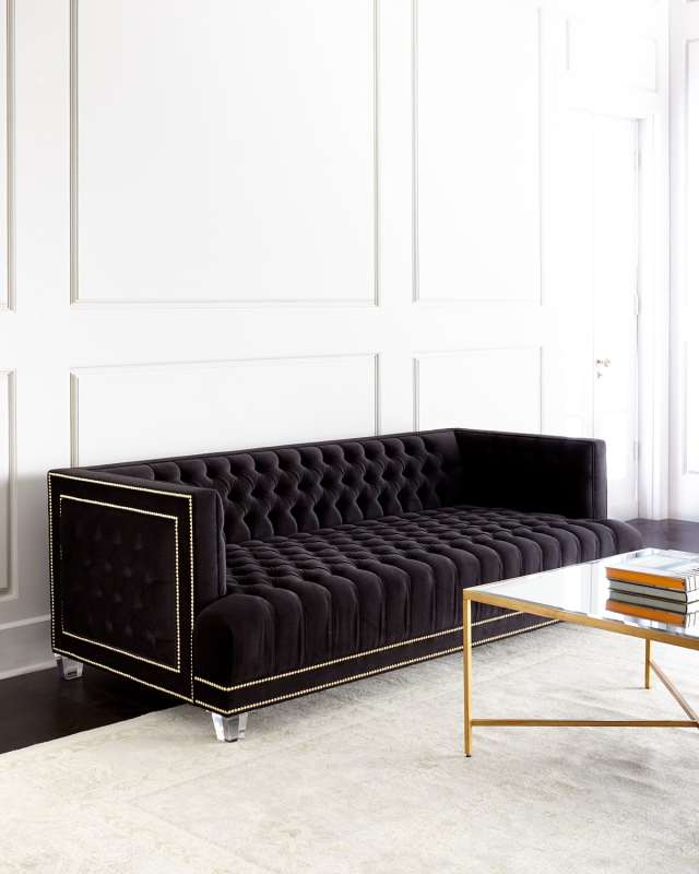 Grace Tufted Sofa, 86"