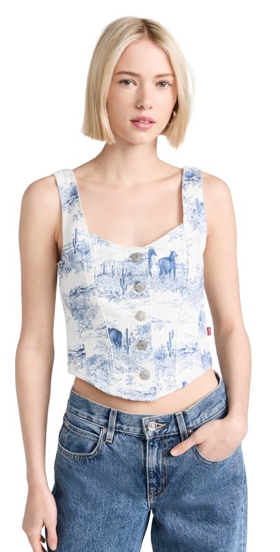 Levi's Alani Corset Western Toile Corset