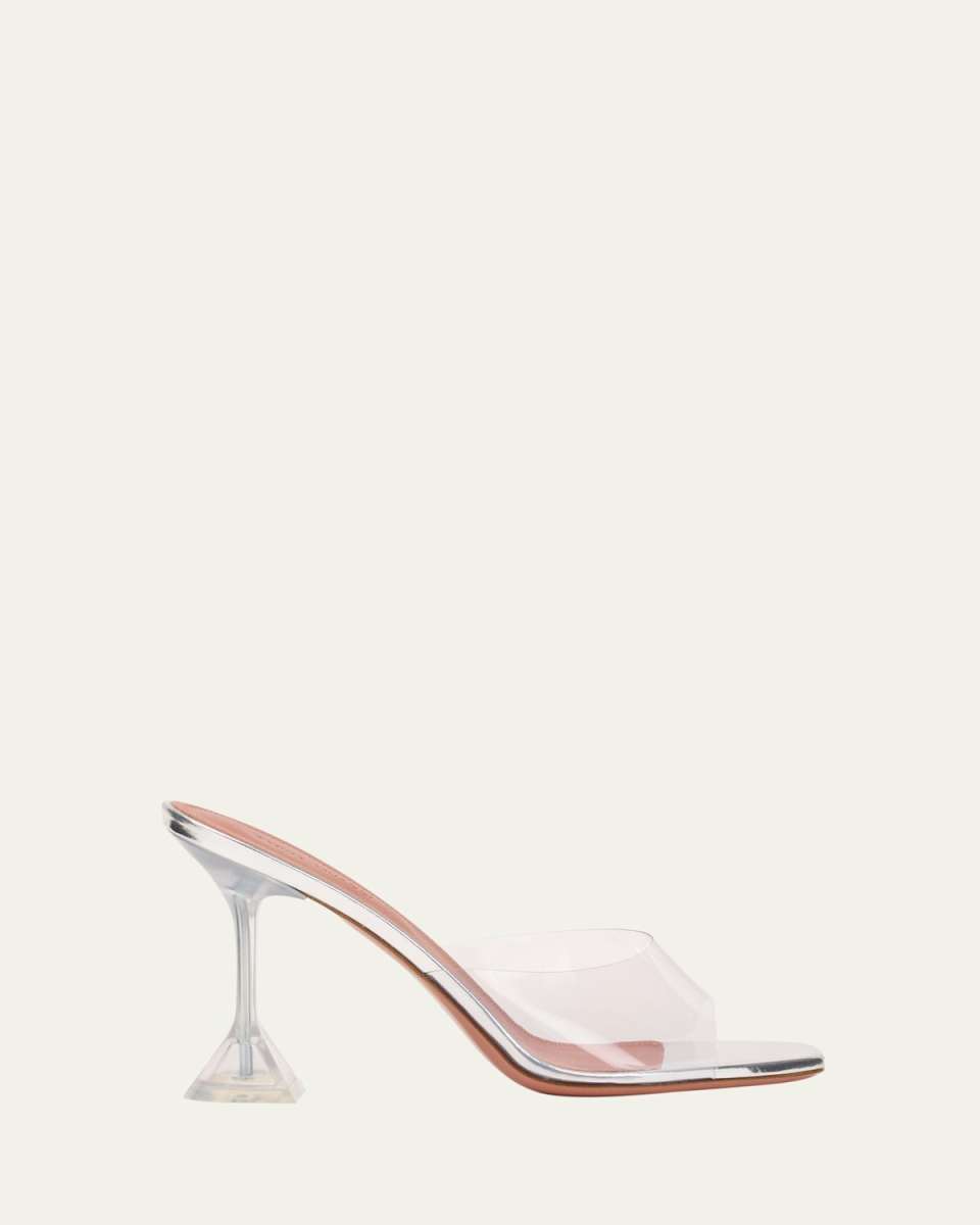 Lupita Clear Slide Mule Sandals