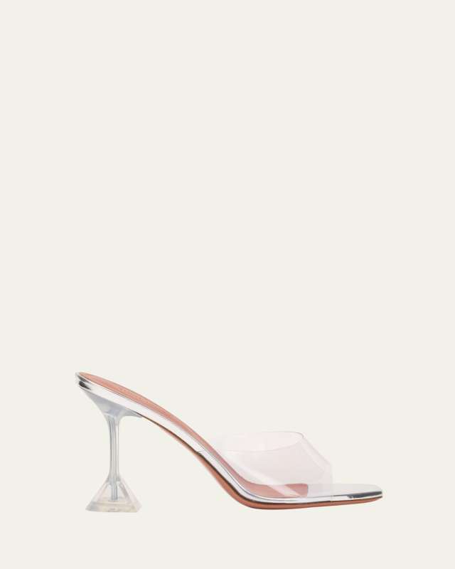 Lupita Clear Slide Mule Sandals