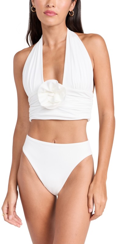 Maygel Coronel Vives Bikini Set Whit