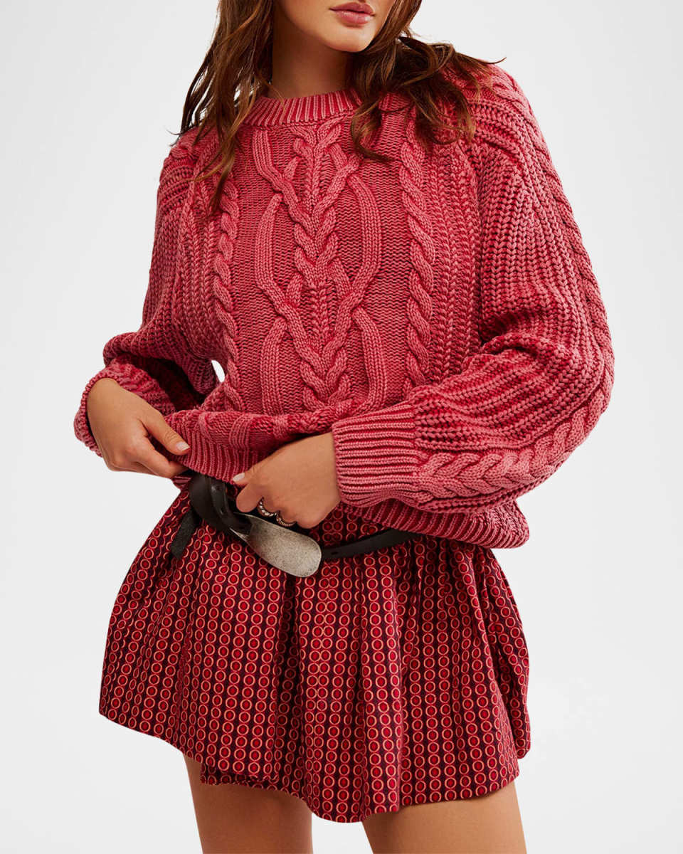 Frankie Cable-Knit Sweater