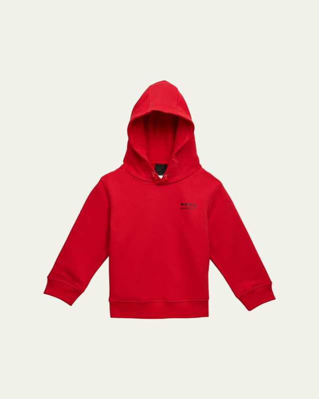 Boy's Logo-Print 4G Emblem Hoodie, Size 4-6