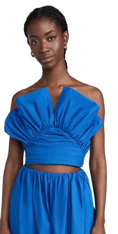 MARA HOFFMAN Vivi Blouse Cobalt