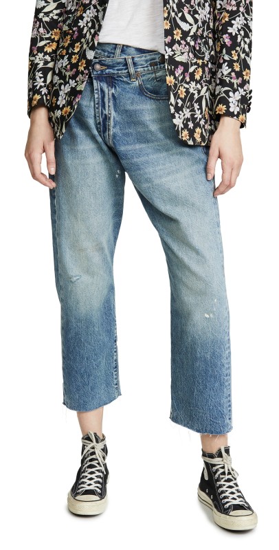 R13 R13 Crossover Jeans Jasper Blue