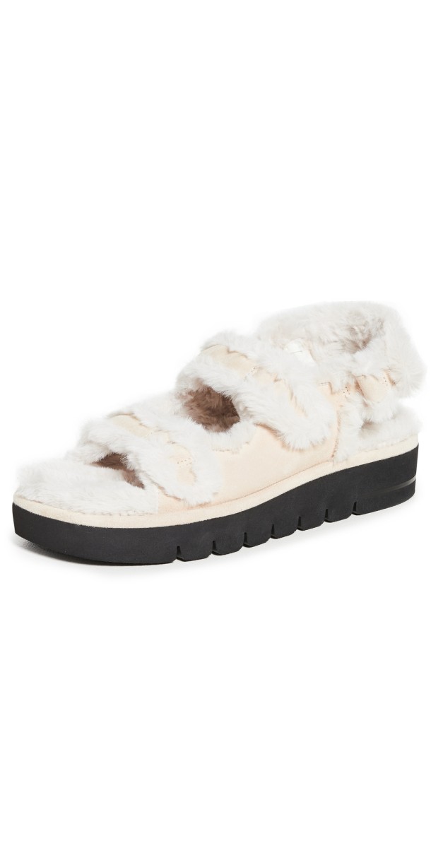 Stuart Weitzman Zoe Lift Chill Sandals Museline/Cream