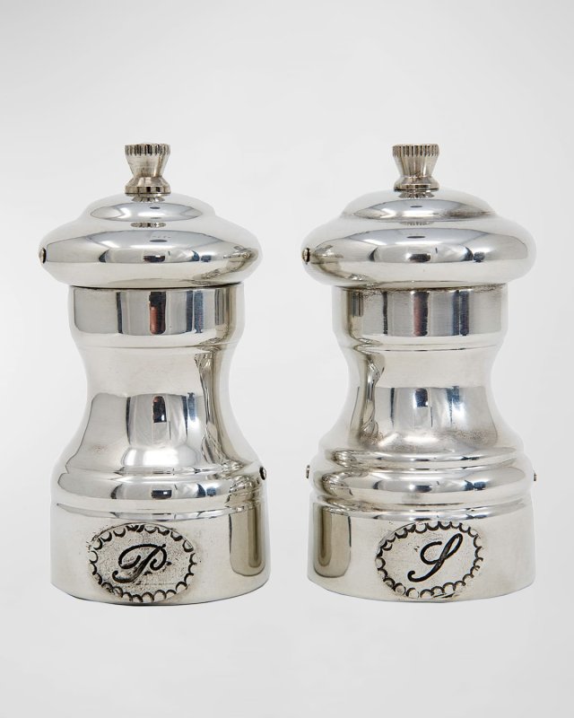 Tavola Petite Pewter Salt & Pepper Grinder Set