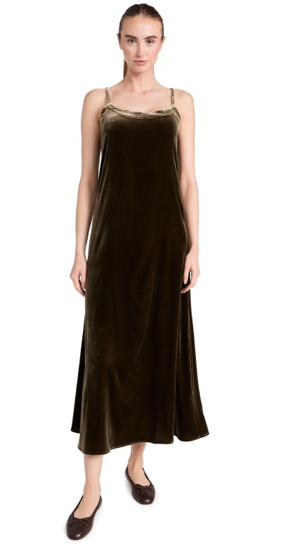 Le Kashaan Vio Dress Olive