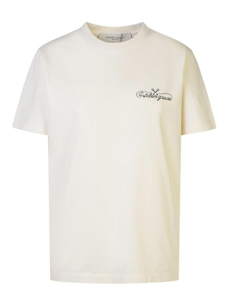 Golden Goose T-Shirt - Blanc