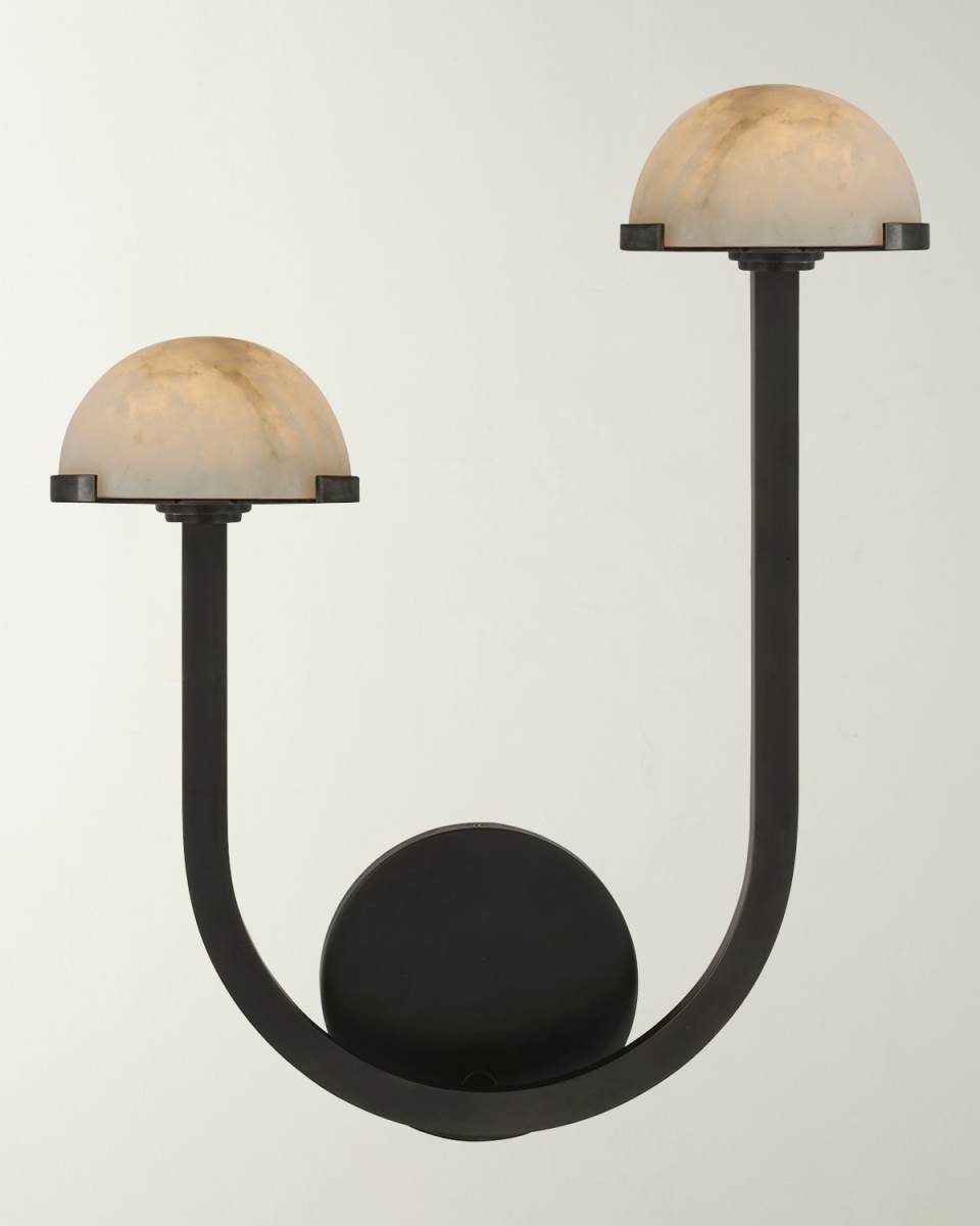 Pedra 15" Asymmetrical Left Sconce By Kelly Wearstler