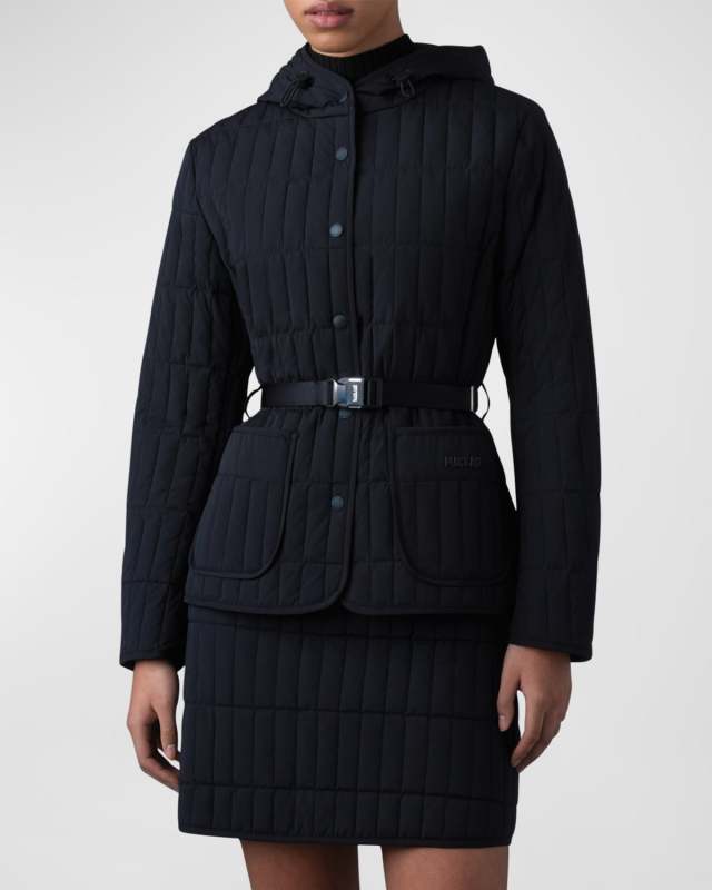 Raja Light Down Vertical Quilted Jacket