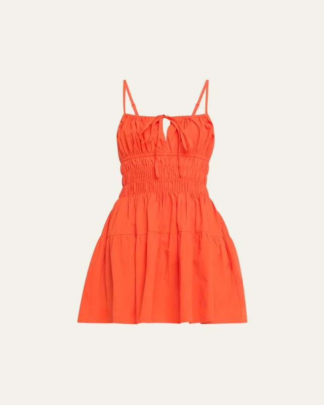 Caserto Ruched Mini Dress