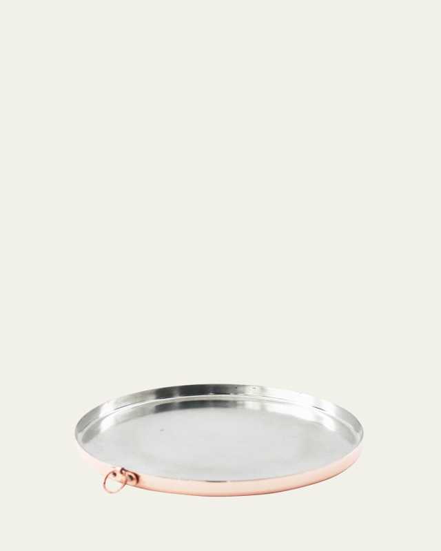 Vintaged Copper Baking Tray, 12"