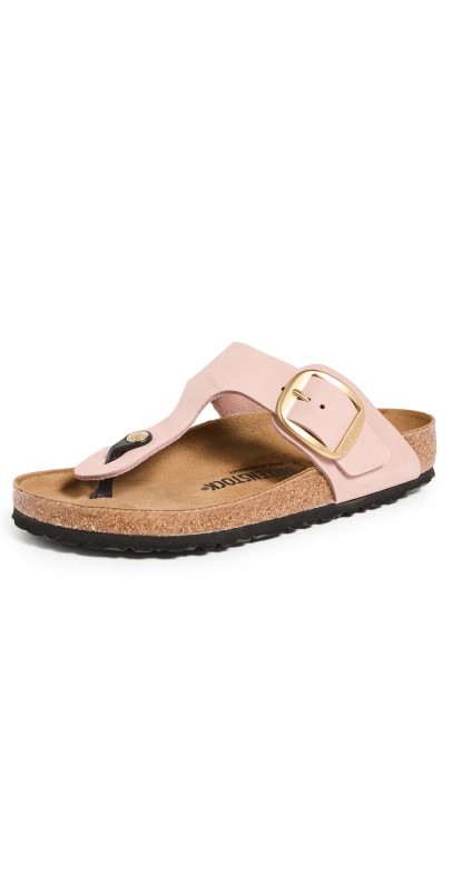 Birkenstock Gizeh Big Buckle Sandals Soft Pink