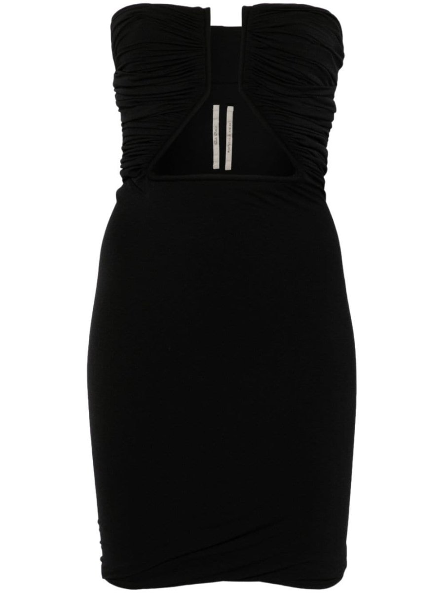 Jersey Prong mini dress
