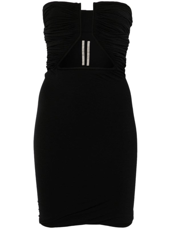 Jersey Prong mini dress
