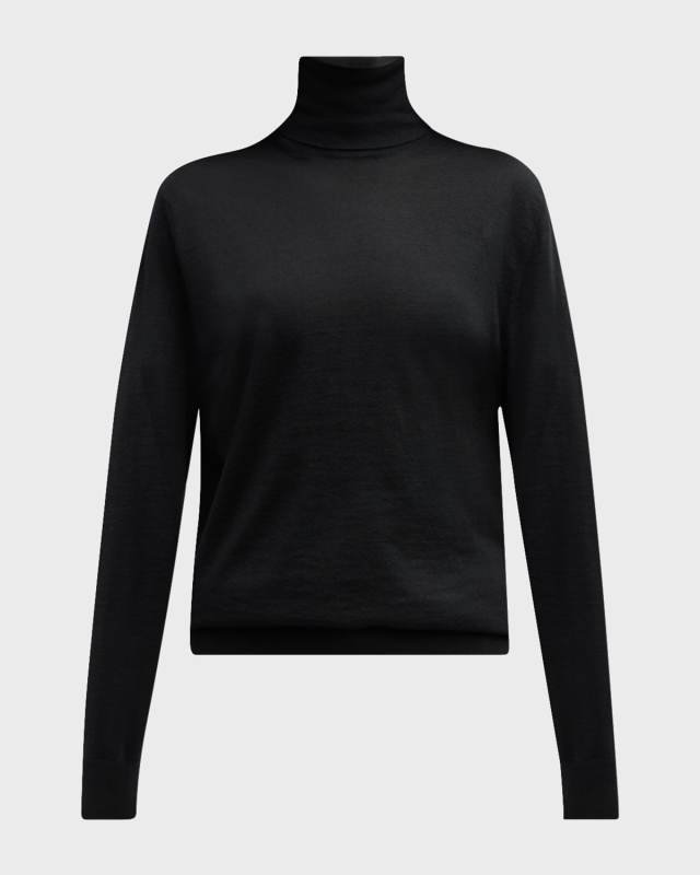 Eva Cashmere Turtleneck Top