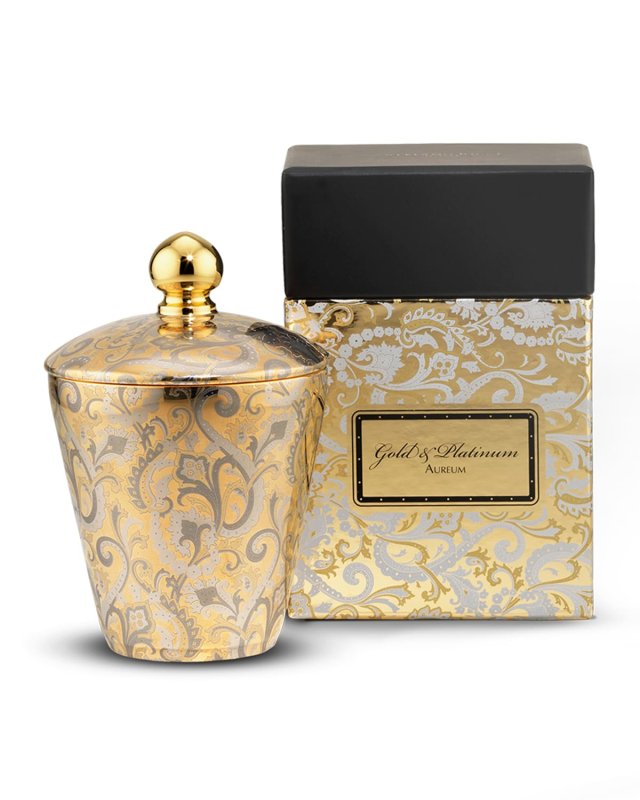 Tricolor Paisley Aureum Candle