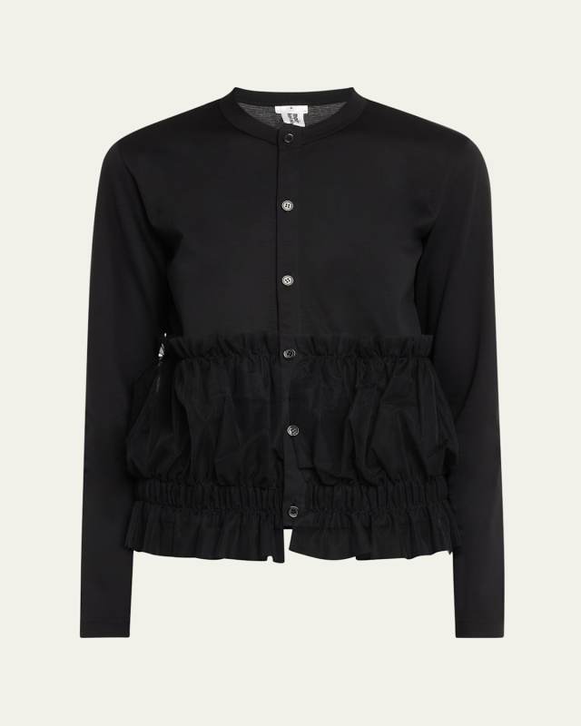 Tulle Bottom Cardigan