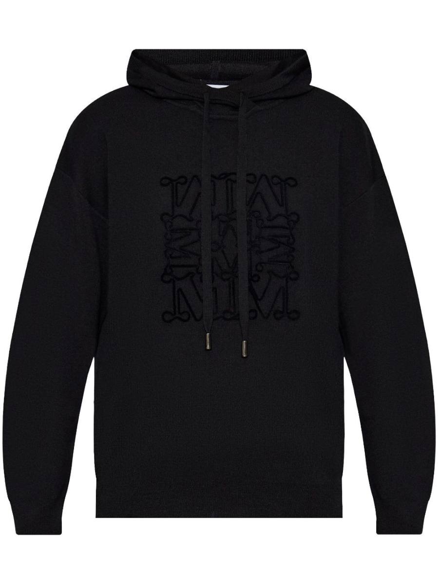 hooded wool jumper