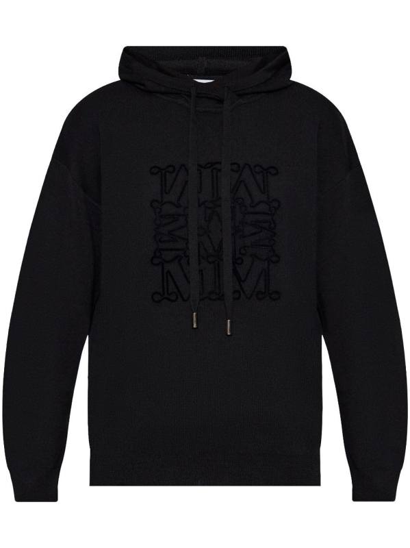 hooded wool jumper