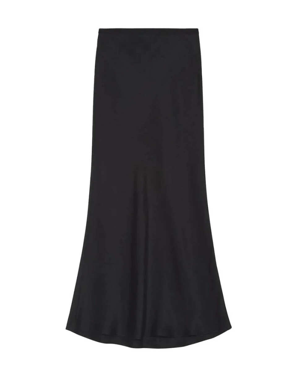 Bar Silk Skirt