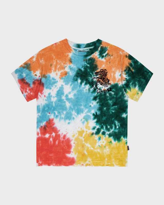 Boy's Rodney Tie Dye-Print T-Shirt, Size 4-6