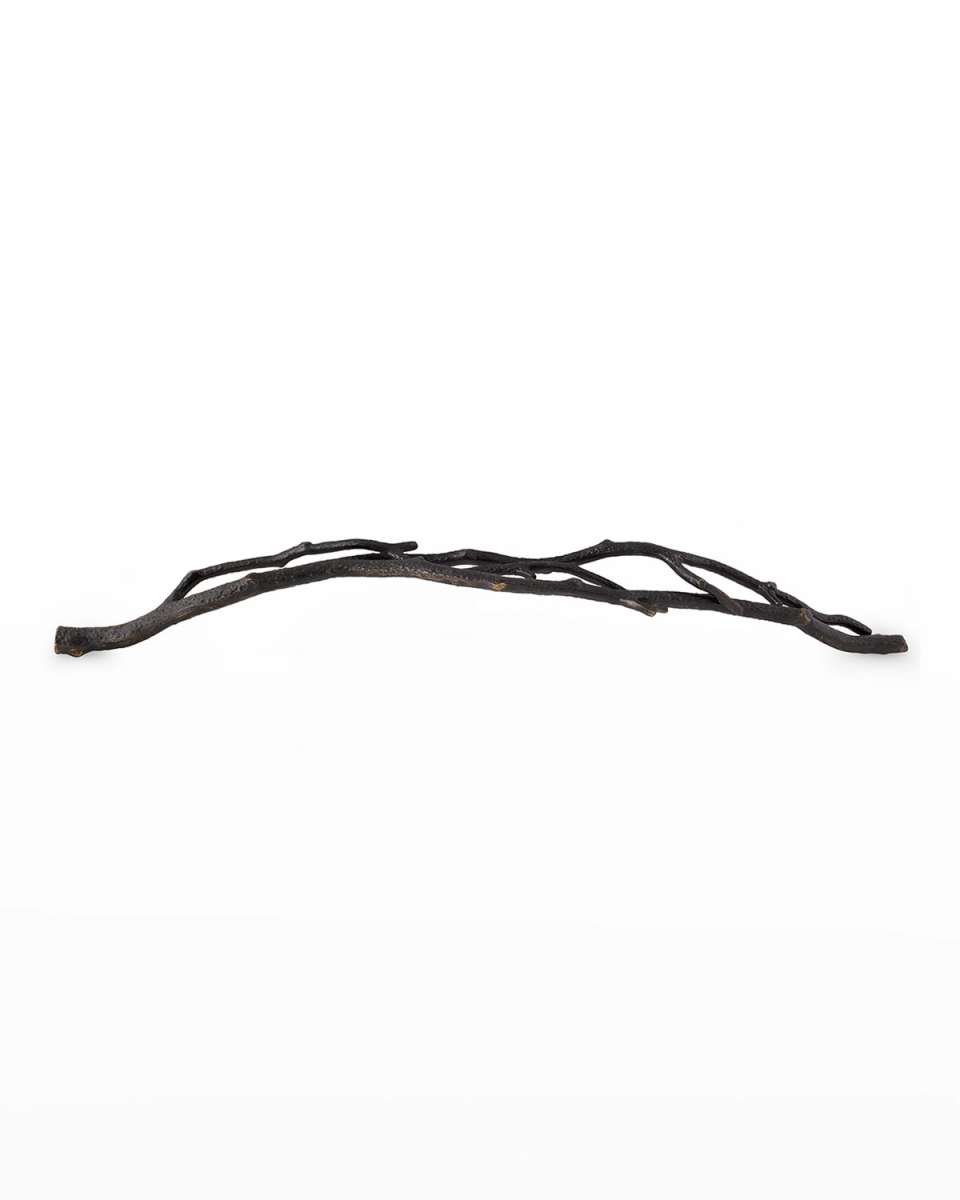 Butterfly Ginkgo Oxidized Pull, 18"