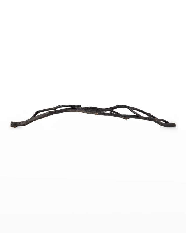Butterfly Ginkgo Oxidized Pull, 18"