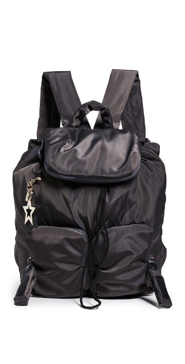 See by Chloe Joyrider Nylon Backpack Minimal Gray