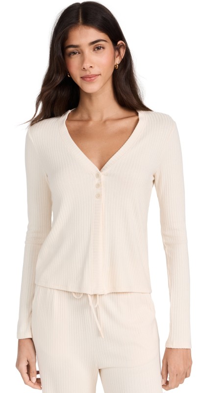 Beyond Yoga Well Traveled Cardigan Ivory