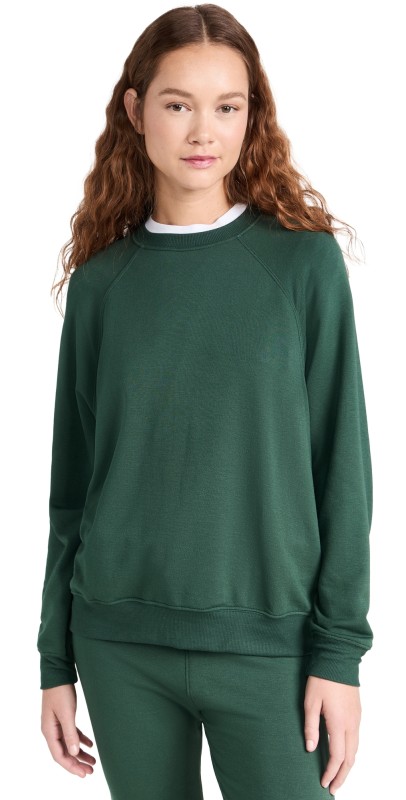 Splits59 Andie Fleece Sweatshirt Military