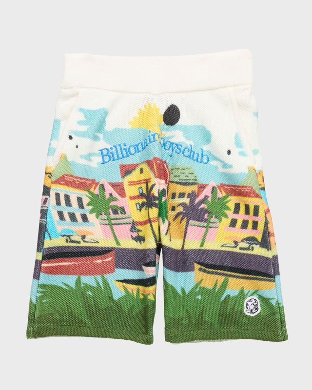 Boy's Palmas Printed Shorts, Size 2