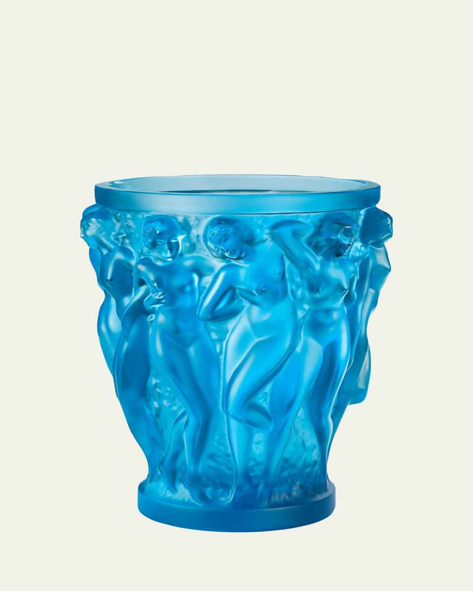 Bacchantes Pale Blue Vase